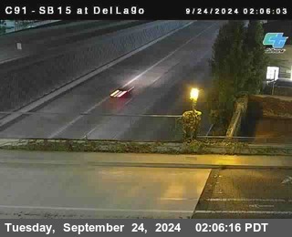 SB 15 at Del Lago bridge