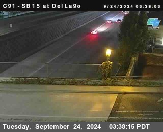 SB 15 at Del Lago bridge