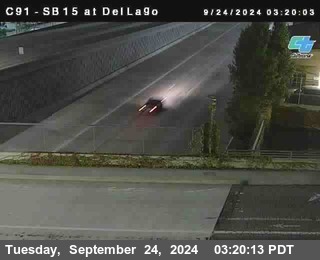 SB 15 at Del Lago bridge