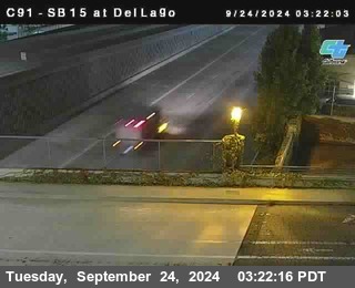 SB 15 at Del Lago bridge