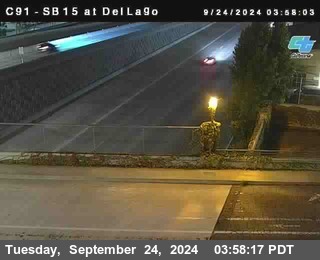 SB 15 at Del Lago bridge