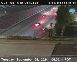 SB 15 at Del Lago bridge