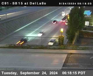 SB 15 at Del Lago bridge