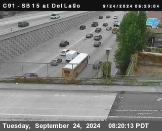 SB 15 at Del Lago bridge