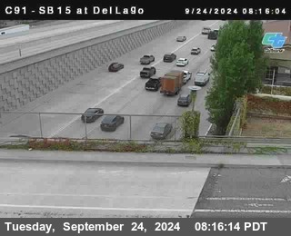 SB 15 at Del Lago bridge