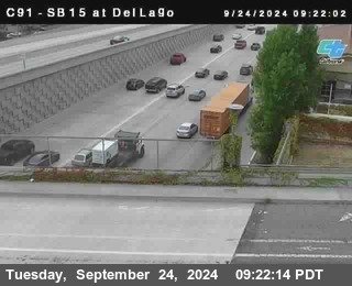 SB 15 at Del Lago bridge