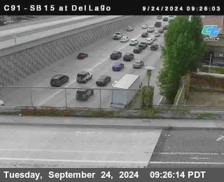 SB 15 at Del Lago bridge