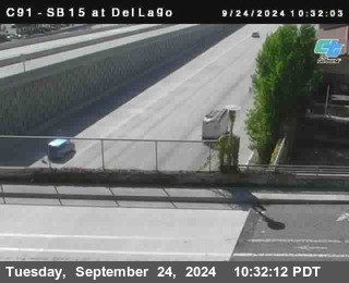 SB 15 at Del Lago bridge