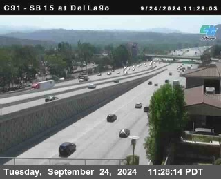 SB 15 at Del Lago bridge