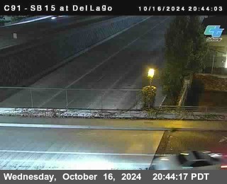 SB 15 at Del Lago bridge