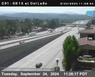 SB 15 at Del Lago bridge