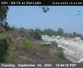 SB 15 at Del Lago bridge