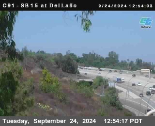 SB 15 at Del Lago bridge