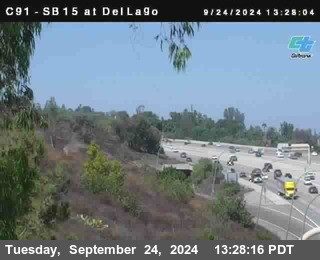 SB 15 at Del Lago bridge