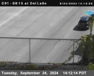 SB 15 at Del Lago bridge