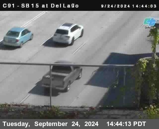 SB 15 at Del Lago bridge