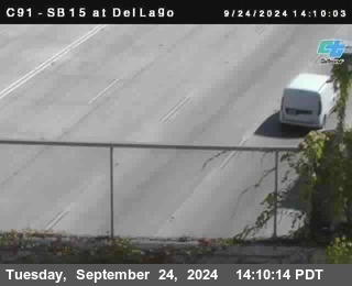 SB 15 at Del Lago bridge