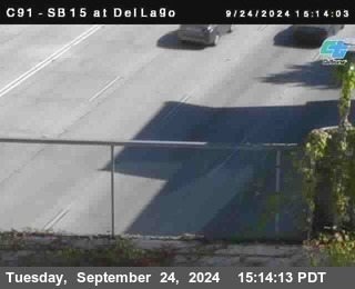 SB 15 at Del Lago bridge