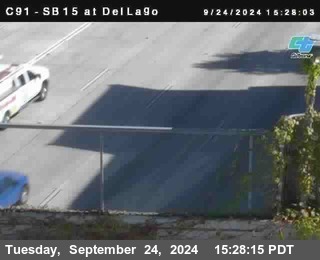 SB 15 at Del Lago bridge