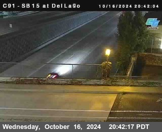 SB 15 at Del Lago bridge