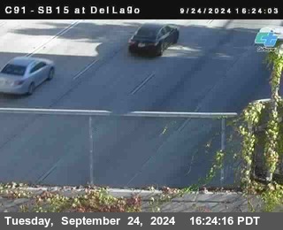 SB 15 at Del Lago bridge