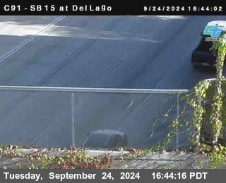 SB 15 at Del Lago bridge