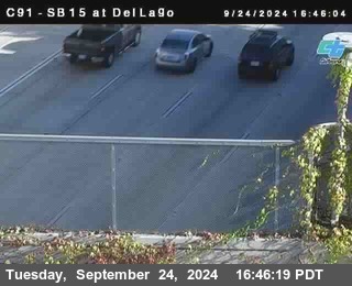 SB 15 at Del Lago bridge