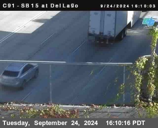 SB 15 at Del Lago bridge