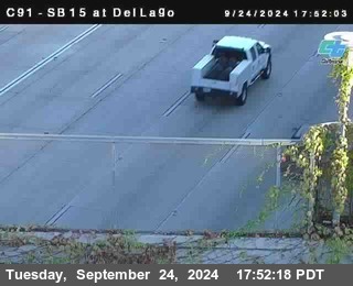 SB 15 at Del Lago bridge