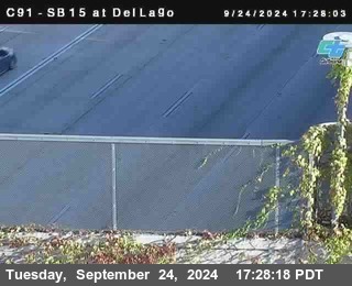 SB 15 at Del Lago bridge