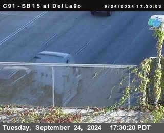 SB 15 at Del Lago bridge