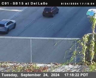 SB 15 at Del Lago bridge