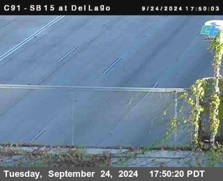 SB 15 at Del Lago bridge