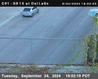 SB 15 at Del Lago bridge