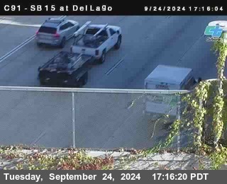 SB 15 at Del Lago bridge