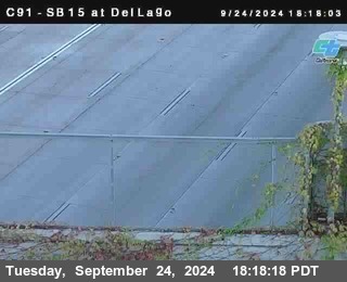 SB 15 at Del Lago bridge