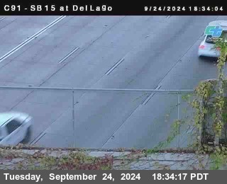 SB 15 at Del Lago bridge