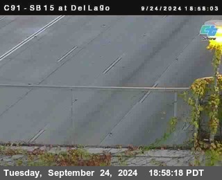 SB 15 at Del Lago bridge