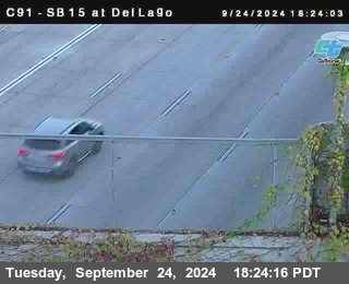 SB 15 at Del Lago bridge