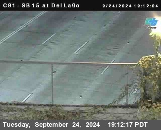 SB 15 at Del Lago bridge