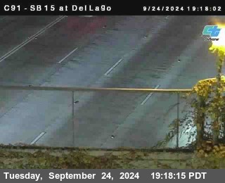 SB 15 at Del Lago bridge