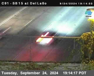 SB 15 at Del Lago bridge