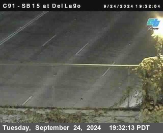 SB 15 at Del Lago bridge