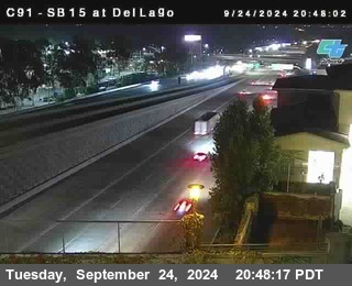 SB 15 at Del Lago bridge