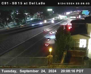 SB 15 at Del Lago bridge