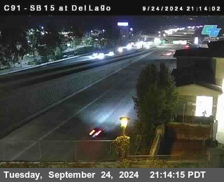 SB 15 at Del Lago bridge