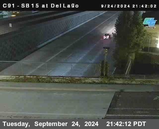 SB 15 at Del Lago bridge