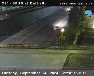 SB 15 at Del Lago bridge