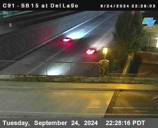 SB 15 at Del Lago bridge