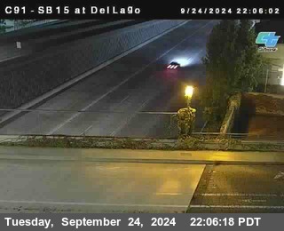 SB 15 at Del Lago bridge